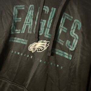NFL Philadelphia Eagles Combine Training Hoodie‎ Mens XXL Black